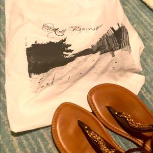 Matt Bernson chain linked flat sandal